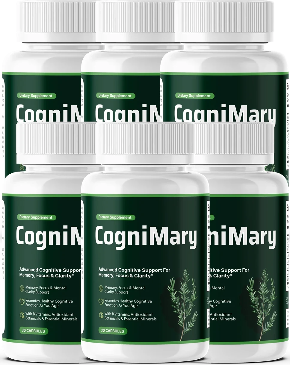 CogniMary 6 Bottles package
